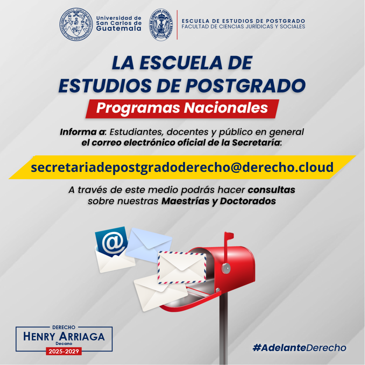 Nuevo Correo Secretaría